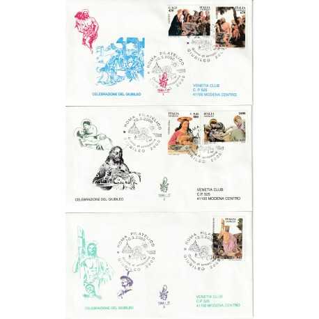 2000 FDC VENETIA 1044 1-2-3/IT ITALIA SERIE CELEBRAZ. GIUBILEO MF81262