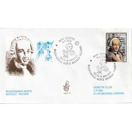 2000 FDC VENETIA 1051/IT ITALIA NICCOLO' PICCINNI MF81268