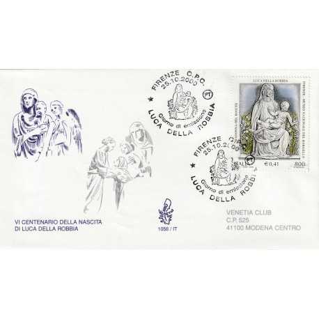 2000 FDC VENETIA 1056/IT ITALIA LUCA DELLA ROBBIA MF81272