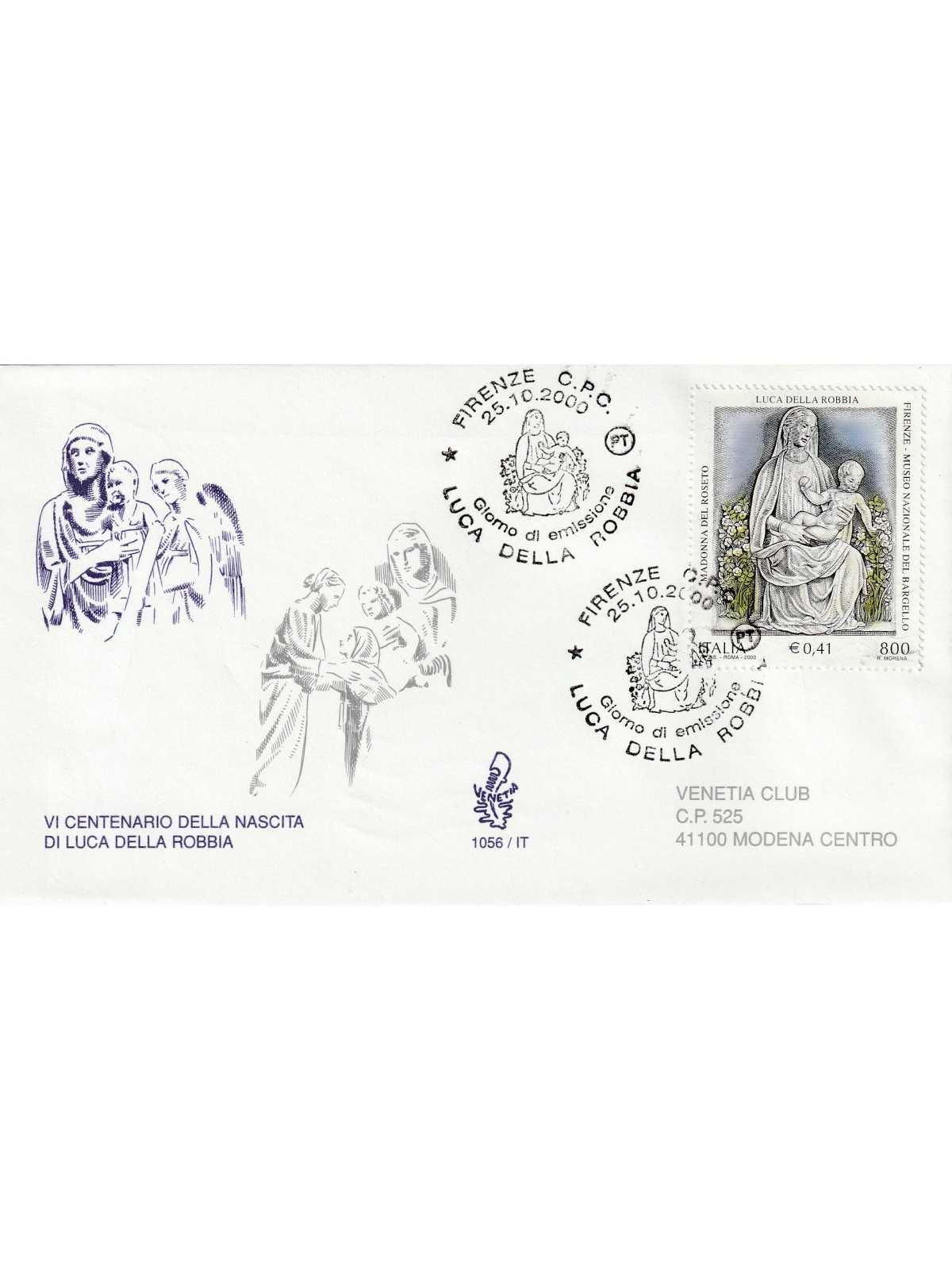 2000 FDC VENETIA 1056/IT ITALIA LUCA DELLA ROBBIA MF81272