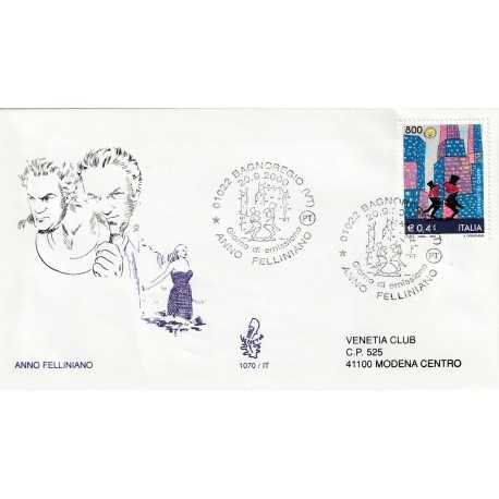 2000 FDC VENETIA 1070/IT ITALIA ANNO FELLINIANO MF81284