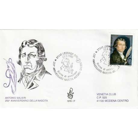 2000 FDC VENETIA 1072/IT ITALIA ANTONIO SALIERI MF81286