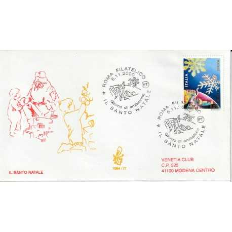 2000 FDC VENETIA 1084/IT ITALIA IL SANTO NATALE MF81297