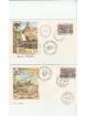 1968 FDC ROMA GIRO 50 DELLA VITTORIA 20 BUST NON VIAGGIATE MF55168