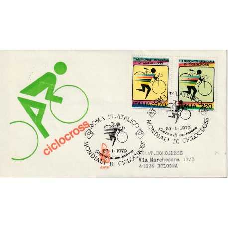 1979 FDC VENETIA 459/IT ITALIA MONDIALI DI CICLOCROSS MF81303