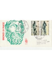 1981 FDC VENETIA 515/IT ITALIA BRONZI DI RIACE MF80857