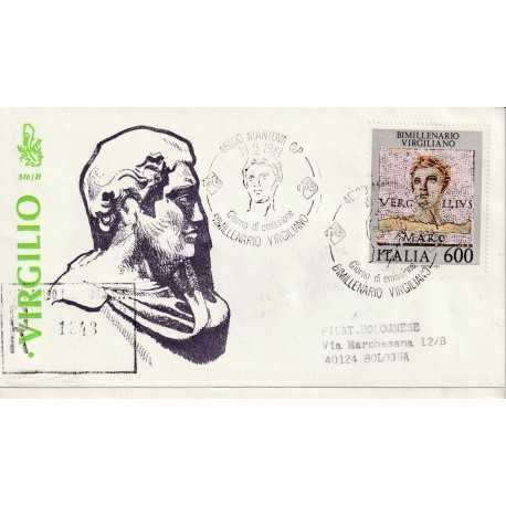 1981 FDC VENETIA 516/IT ITALIA BIMILLENARIO VIRGILIANO MF80858