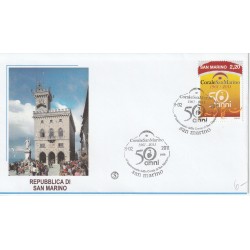 2011 FDC FILAGRANO SAN MARINO CORALE DI SAN MARINO MF81330