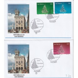 2010 FDC FILAGRANO SAN MARINO SERIE NATALE MF81334