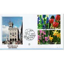 2010 FDC FILAGRANO SAN MARINO FIORI DI SAN MARINO MF81337