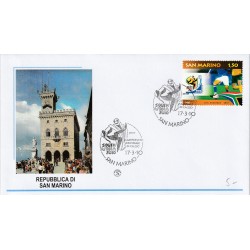 2010 FDC FILAGRANO SAN MARINO CAMP. MOND. CALCIO MF81341
