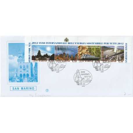 2012 FDC FILAGRANO SAN MARINO ANNO INT. ENERGIA SOST. MF81344