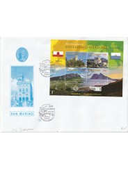 2010 FDC FILAGRANO SAN MARINO S.MARINO-GIBILTERRA EM.CONG. BF MF81360