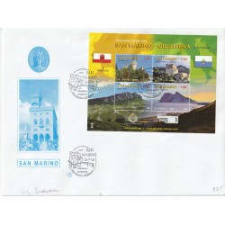 2010 FDC FILAGRANO SAN MARINO S.MARINO-GIBILTERRA EM.CONG. BF MF81360