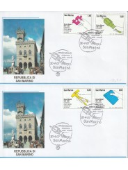 2007 FDC FILAGRANO SAN MARINO SERIE BRUNO MUNARI MF81377