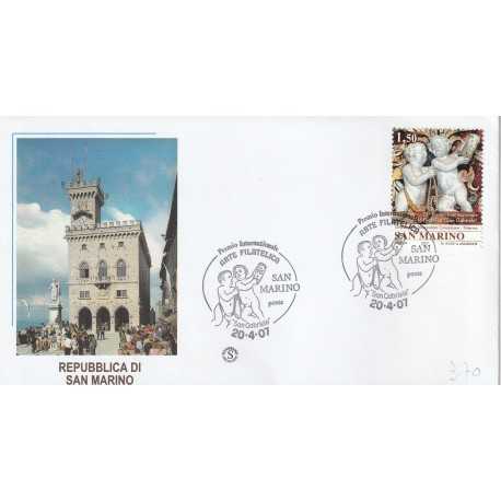 2007 FDC FILAGRANO SAN MARINO ARTE FILATELICA MF81378