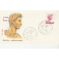 1974 FDC ITALIA SAN GIORGIO L 1000 FLUORESCENTE MF54430