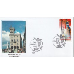 2007 FDC FILAGRANO SAN MARINO CAMP. MOND. ATLETICA LEGG. MF81382