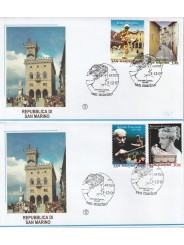 2007 FDC FILAGRANO SAN MARINO SERIE ARTISTI MF81383