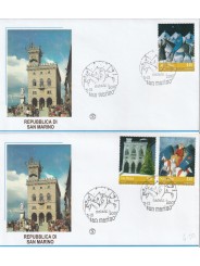 2007 FDC FILAGRANO SAN MARINO SERIE NATALE MF81384