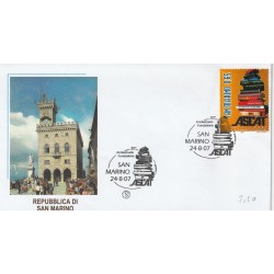 2007 FDC FILAGRANO SAN MARINO 30 ANN. FOND. ASCAT MF81385