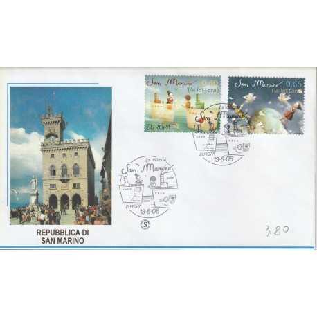 2008 FDC FILAGRANO SAN MARINO EUROPA 2008 MF81392