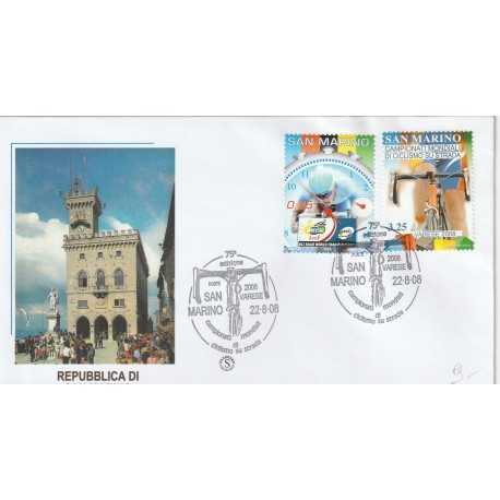 2008 FDC FILAGRANO SAN MARINO CAMP. MOND. CICLISMO STRADA MF81397