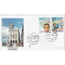 2005 FDC FILAGRANO SAN MARINO BEATIFICAZIONE DI MARVELLI MF81428