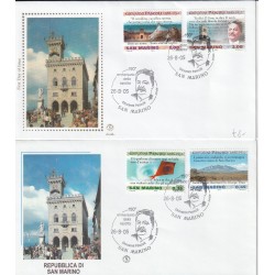 2005 FDC FILAGRANO SAN MARINO ANN. NASCITA GIOVANNI PASCOLI MF81434