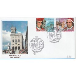 2005 FDC FILAGRANO SAN MARINO PAPA CLEMENTE MF81438