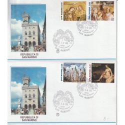 2006 FDC FILAGRANO SAN MARINO SERIE PITTORI MF81441