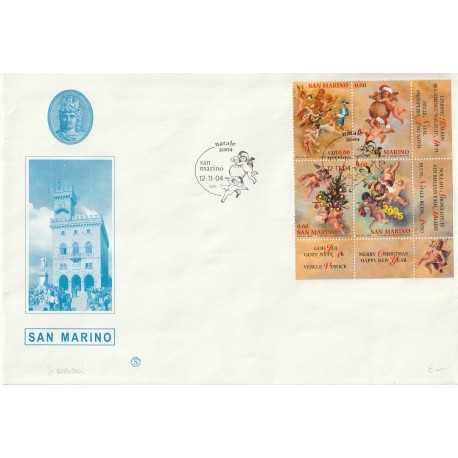 2004 FDC FILAGRANO SAN MARINO NATALE 2004 BF MF81456