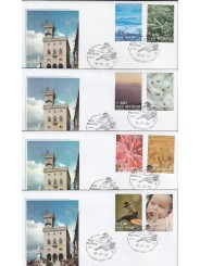 2001 FDC FILAGRANO SAN MARINO I COLORI DELLA VITA MF81473