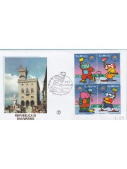 2002 FDC FILAGRANO SAN MARINO GIOCHI OLIMPICI INVERNALI MF81475