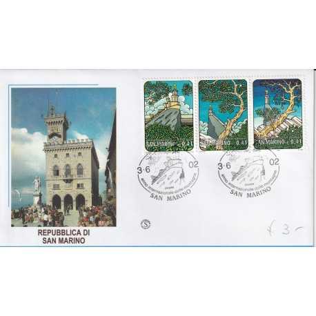 2002 FDC FILAGRANO SAN MARINO ANNO INT. DELLE MONTAGNE MF81476