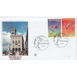 2002 FDC FILAGRANO SAN MARINO EUROPA 2002 MF81477