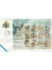 2002 FDC FILAGRANO SAN MARINO NATALE 2002 BF MF81496