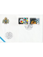 2004 FDC LIBERTAS A.A.S.F.N. SAN MARINO CARNEVALE DI VENEZIA MF81511