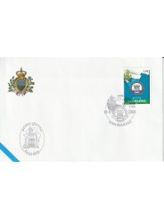 2004 FDC LIBERTAS A.A.S.F.N. SAN MARINO CENTENARIO FIFA MF81517