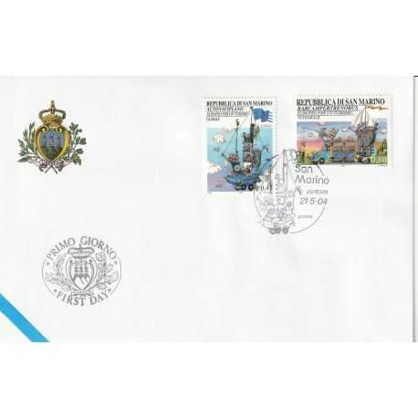 2004 FDC LIBERTAS A.A.S.F.N. SAN MARINO EUROPA 2004 MF81518