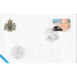 2004 FDC LIBERTAS A.A.S.F.N. SAN MARINO WORLD CHAMPION 2003 MF81520
