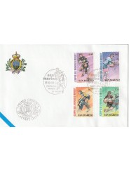 2003 FDC LIBERTAS A.A.S.F.N. SAN MARINO COPPA MOND. DI RUGBY MF81521