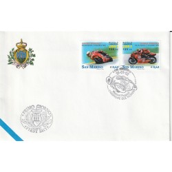 2002 FDC LIBERTAS A.A.S.F.N. SAN MARINO POGGIALI CAMPIONE MOND.MF81524