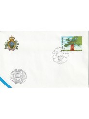 2002 FDC LIBERTAS A.A.S.F.N. SAN MARINO TRATTATO DI MAASTRICHT MF81525