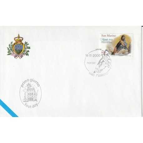 2000 FDC LIBERTAS A.A.S.F.N. SAN MARINO NATALE 2000 MF81538