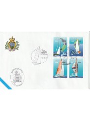 2001 FDC LIBERTAS A.A.S.F.N. SAN MARINO REGATA VELICA MF81542