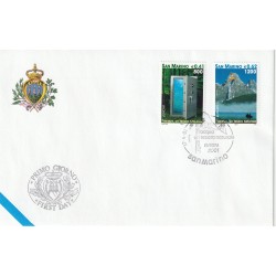 2001 FDC LIBERTAS A.A.S.F.N. SAN MARINO EUROPA 2001 MF81545