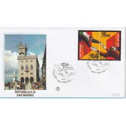 2001 FDC FILAGRANO SAN MARINO 50 ANN. ONU MF81547