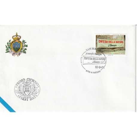 2001 FDC LIBERTAS A.A.S.F.N. SAN MARINO ARTE E NATURA MF81549