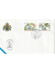 2001 FDC LIBERTAS A.A.S.F.N. SAN MARINO ADDIO LIRA MF81551